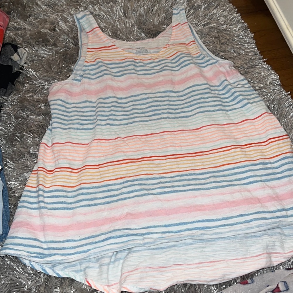 flared tank top